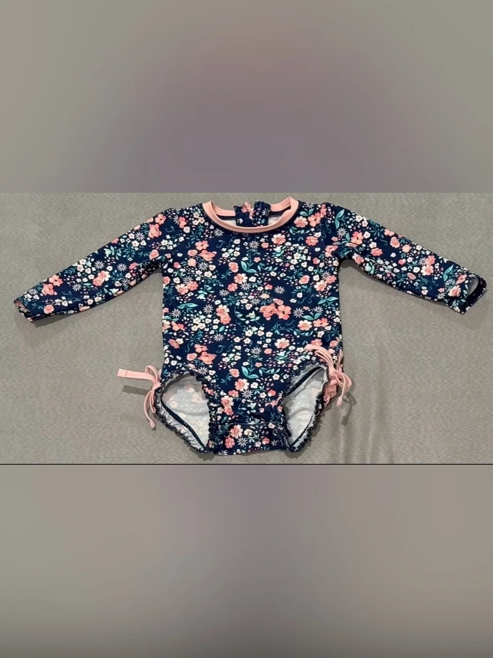 Rufflebutts floral swimsuit